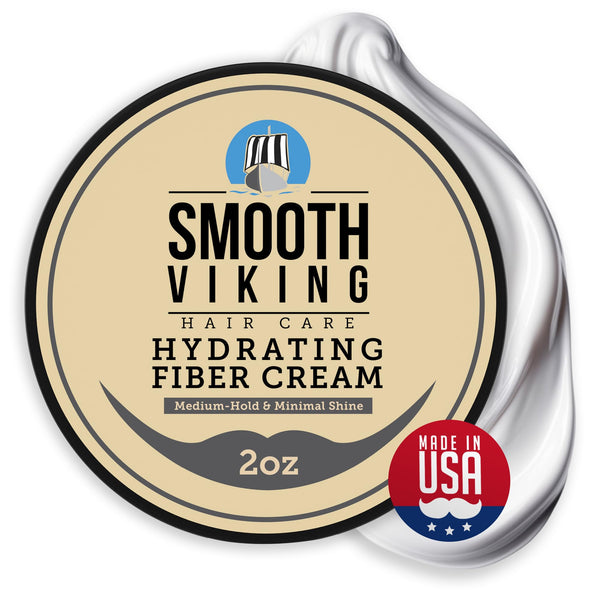 Smooth Viking Hair Clay for Men - Strong Hold, Clay Pomade, Hair Paste, Styling Clay with Matte Finish, Made in USA, 2oz