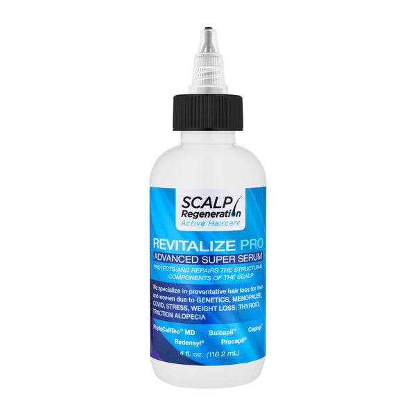 Scalp Delivery Revitalize Pro Hair Growth Serum - Innovated Solution for Hair Loss in Men and Women - Enhance Strength and Thickness - Plant- Based Hair Serum for Thinning and Receding Hairline.