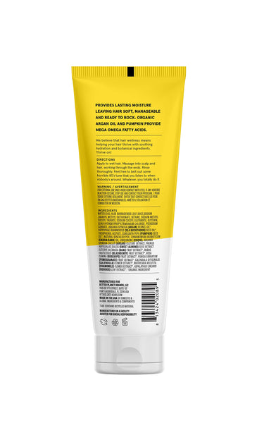 Acure Shampoo 100% Vegan, Ultra Hydrating Moisture & Omega Fatty Acids, , Yellow Argan Oil & Pumpkin, 8 Fl Oz